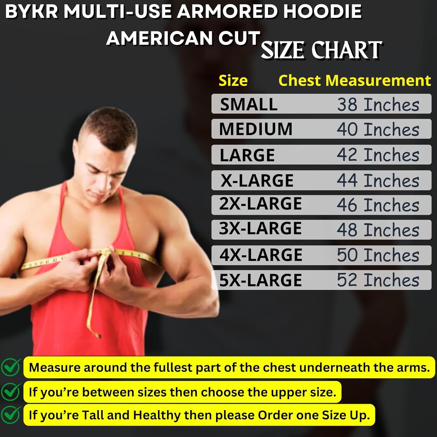 BYKR Motorcycle Hoodie for Men & Women Biker Motorcycle Jackets Breathable Motorbike Riding Sweatshirt All Weather CE Armored - Image 6