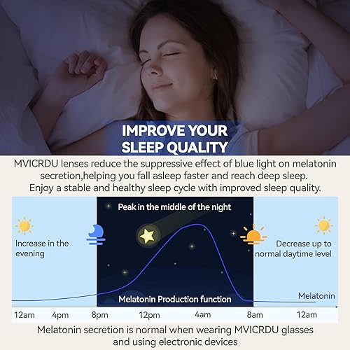 Miniatura 3 de Gafas de juego para computadora con bloqueo de luz azul, filtran el 99% de la luz azul, alivian la fatiga ocular, mejoran el sueño