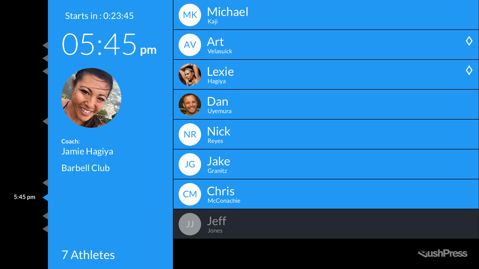 PushPress Screens App on Amazon Appstore