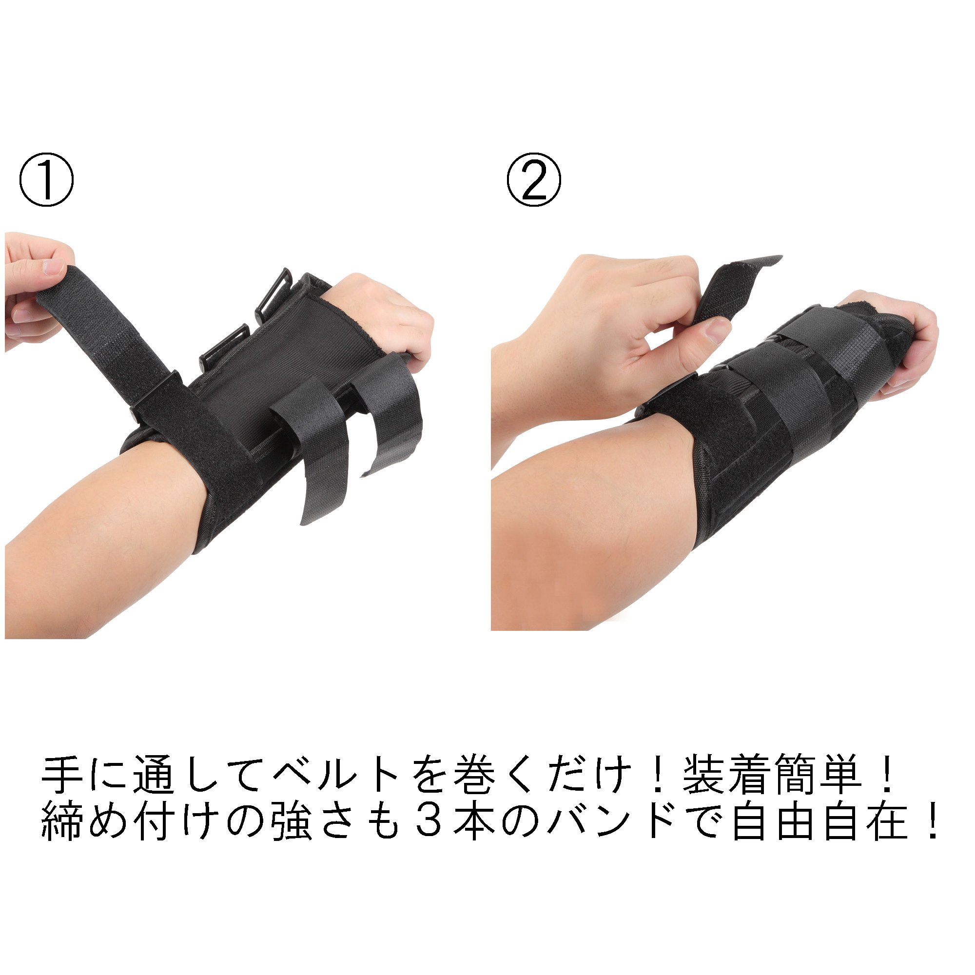 Amazon | 手首 サポーター 腱鞘炎 捻挫 に 効果的 しっかり 固定 で