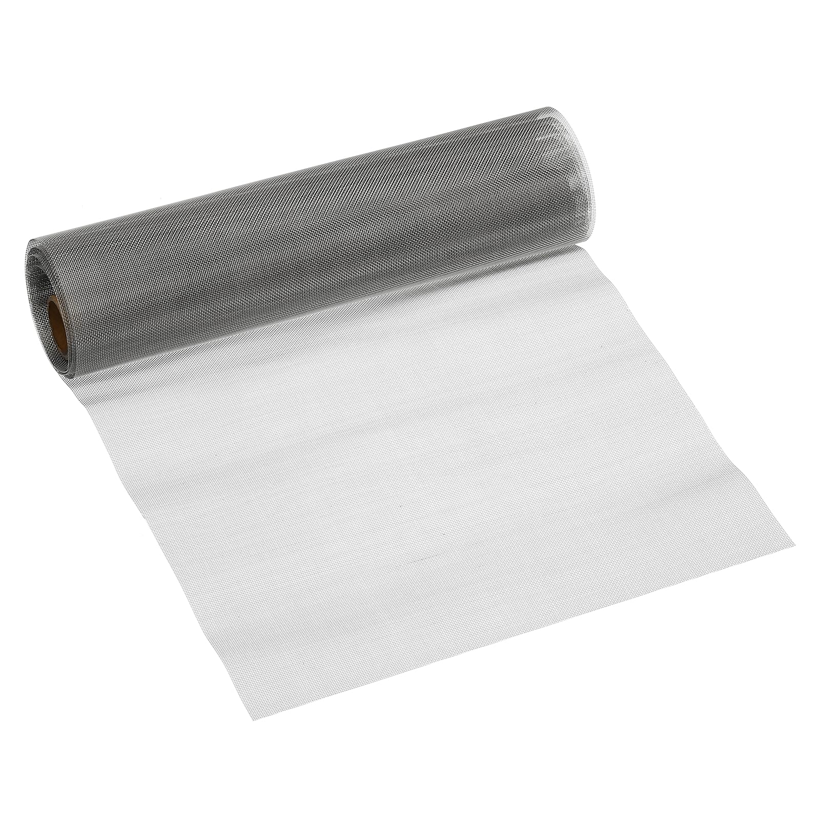 PATIKIL Maille en Acier Inoxydable 316L Tissée, 30 Mailles, 40"L x 10"W, pour Filtre d'Aération de Fenêtre, Couverture de Sécurité, Clôture pour Animaux