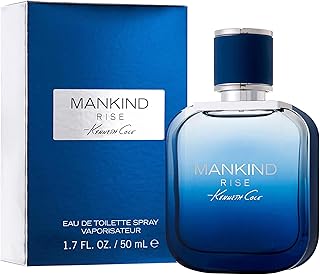 Mankind Rise Eau de Toilette Cologne for Men, Notes of Eucalyptus, Ginger, and Sandalwood