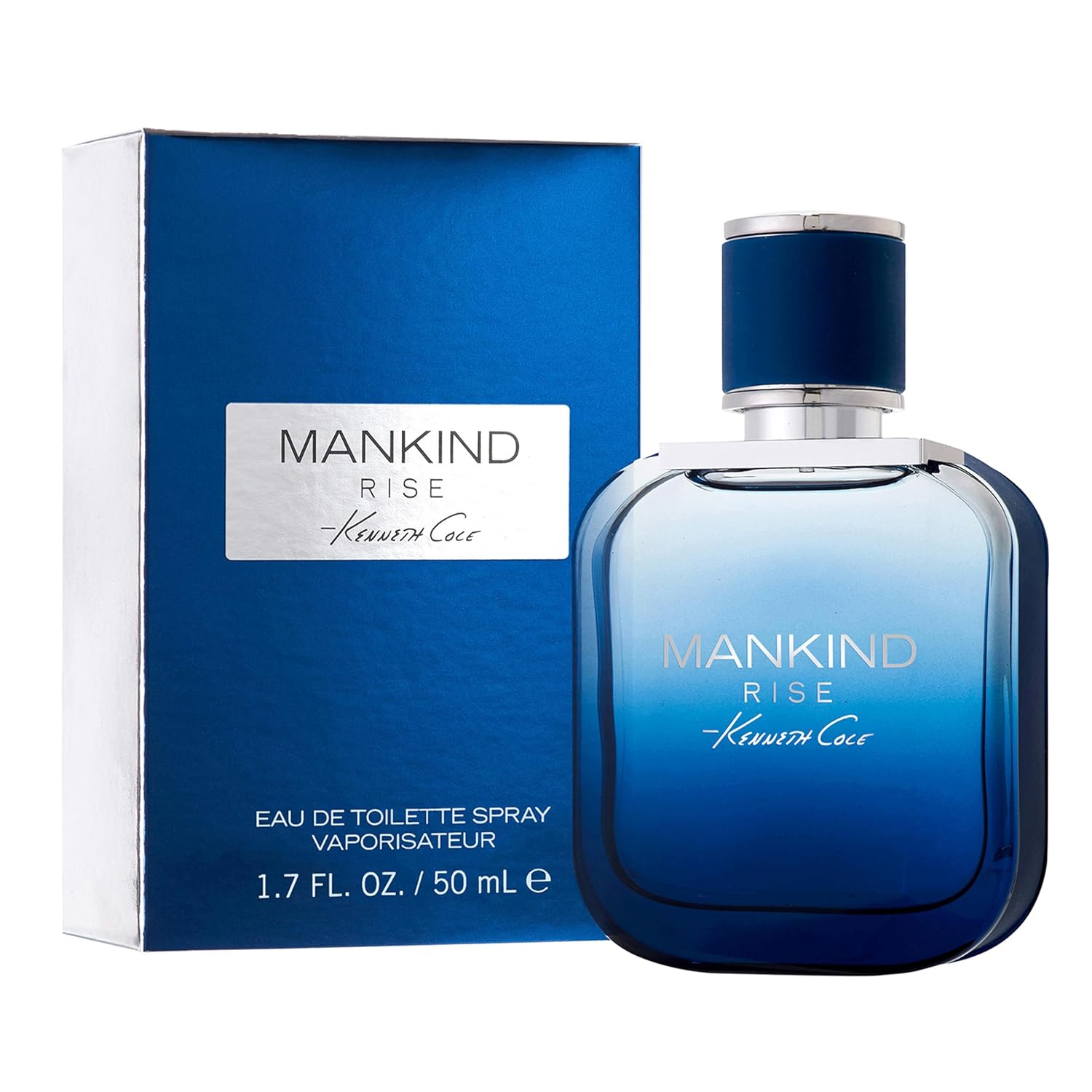 Kenneth Cole Mankind Rise Eau de Toilette Cologne for Men, Notes of Eucalyptus, Ginger, and Sandalwood