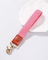 Vista 9 de Wristlet Keychain Lanyard, Stretchy Wrist Lanyard for Keys, Braided Key Chain Strap ID Badge Wallet Holder