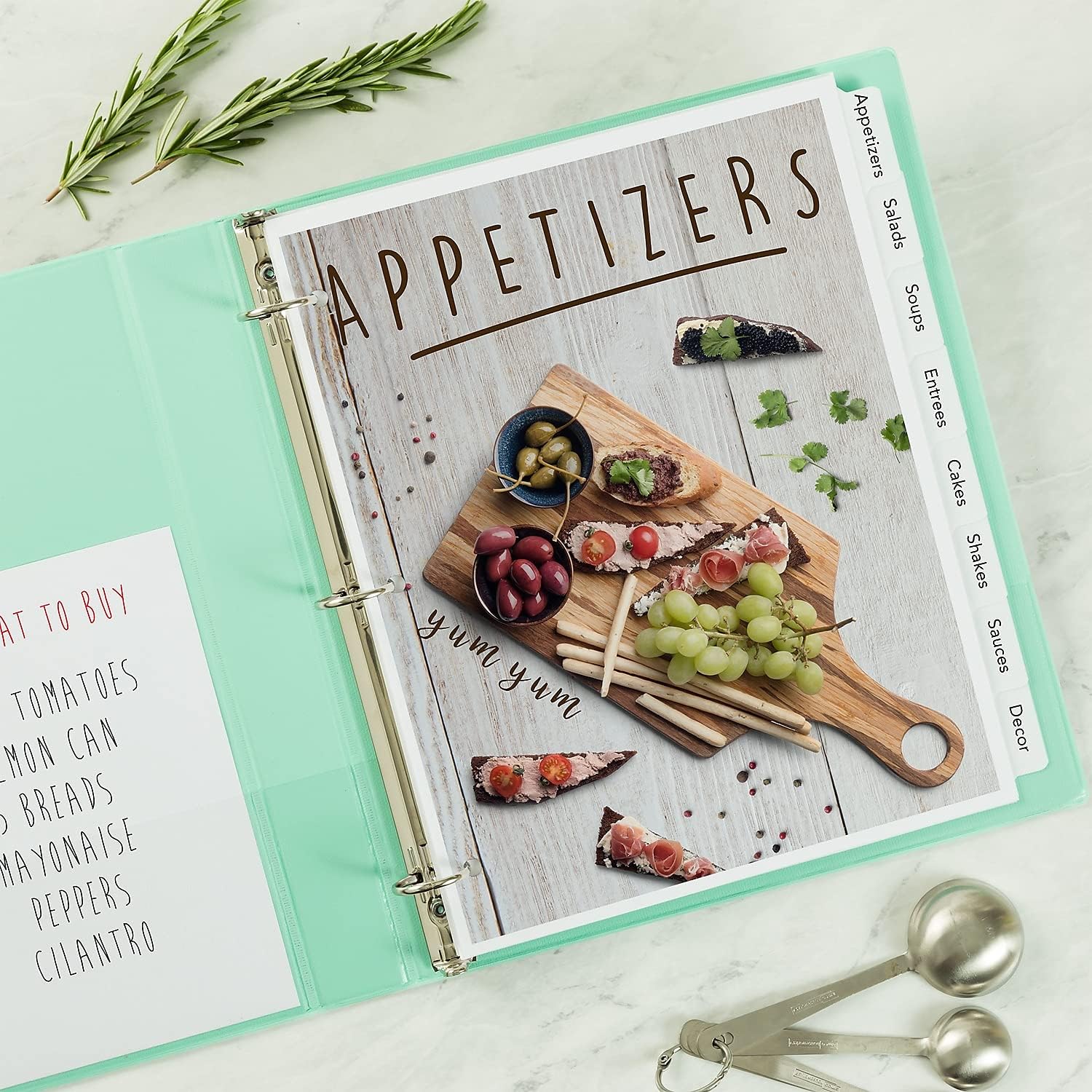 Customizable Print-On Dividers, 3-Hole Punched, 8-Tab, 11 x 8.5, White, 25 Sets