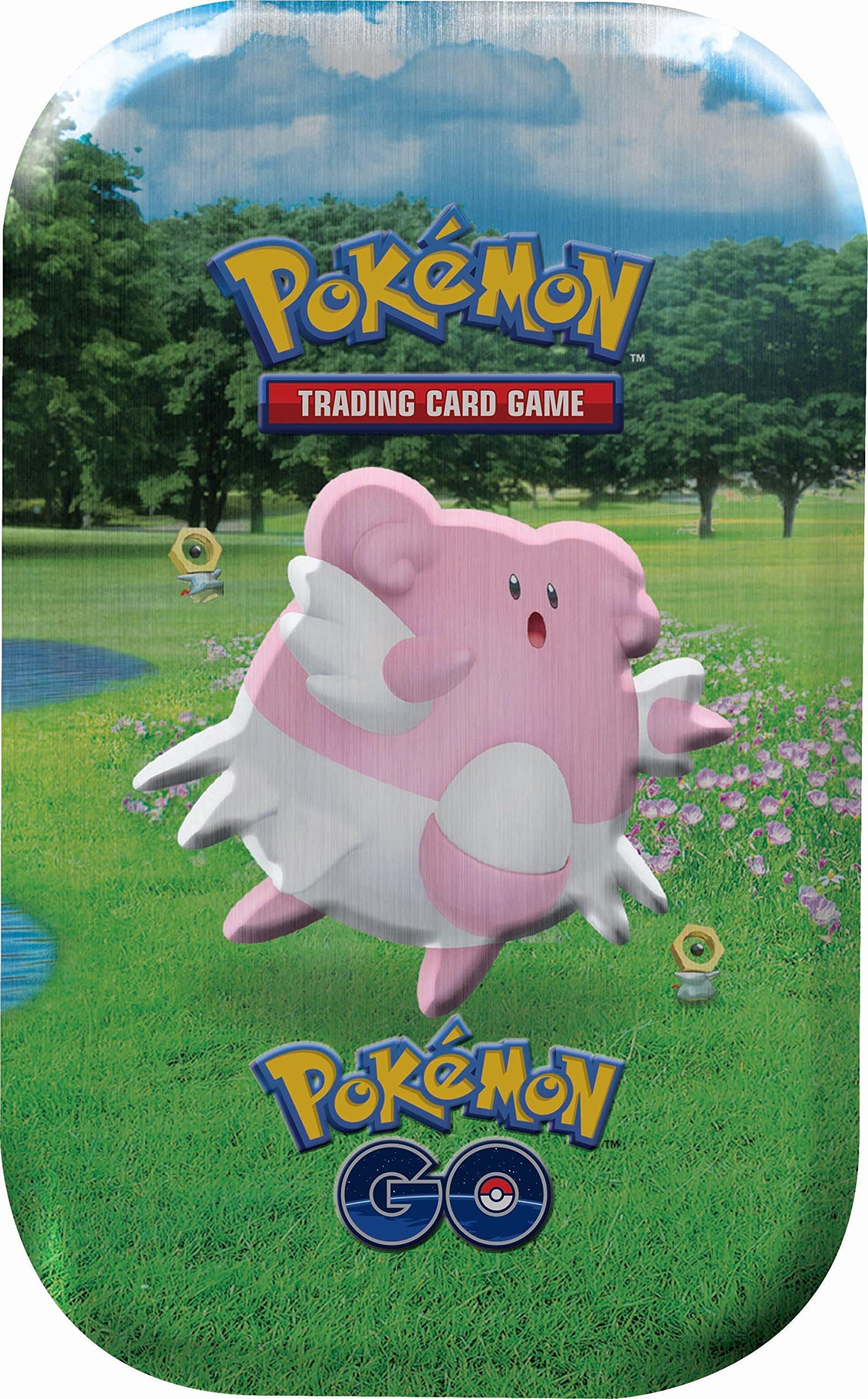 Amazon.com: Pokemon TCG: Pokemon GO Mini Tin-Blissey : Toys & Games