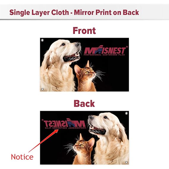 Custom Flag 2X3 FT Personalized Outdoor Flags Banners Design Print Your Own Logo/Picture/Photo/Text Customized Indoor outdoor decoration Gift 2X3 Foot