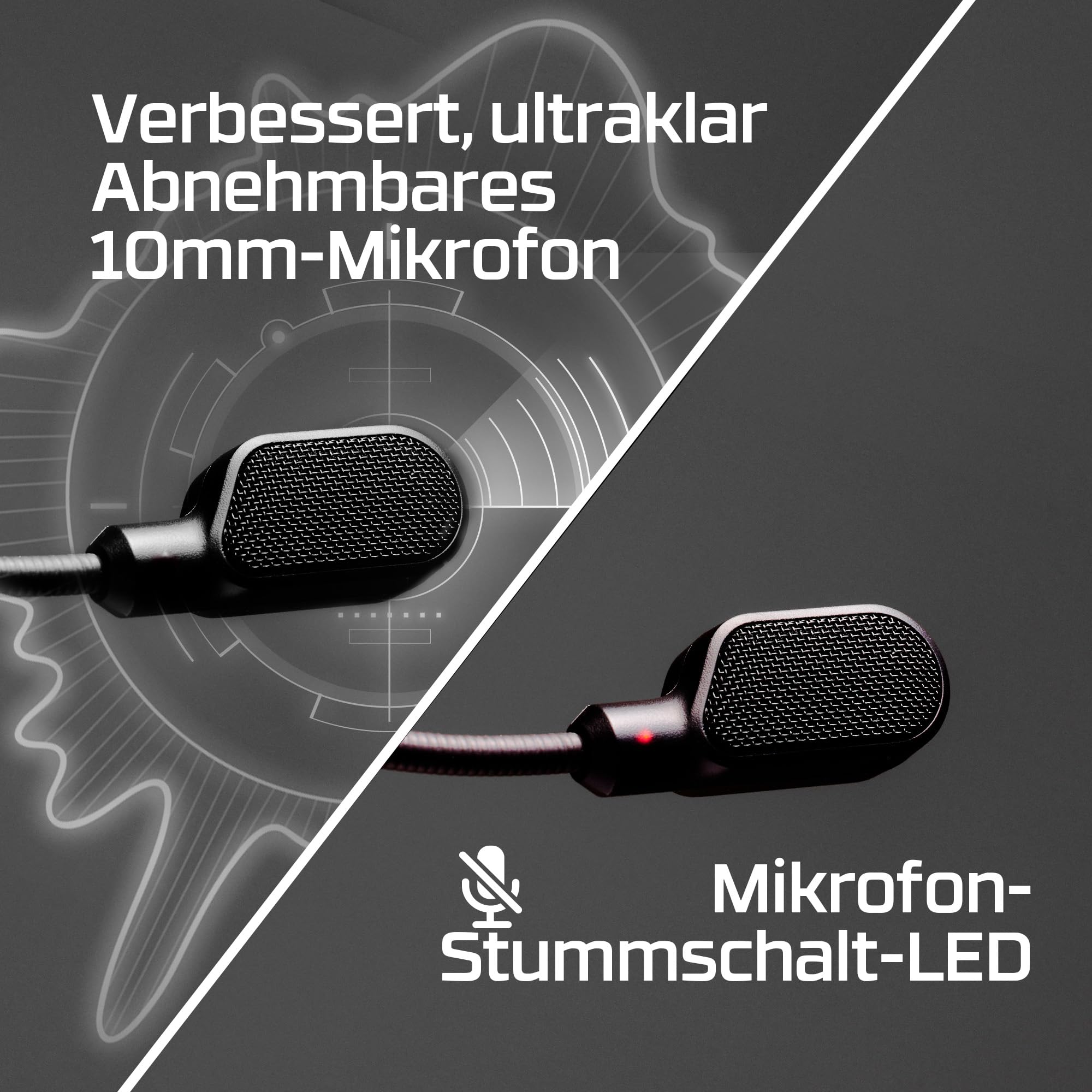 HyperX Cloud III Gaming-Headset Kabelgebunden 53-mm-Treiber Memory Foam DTS Noise-Cancelling Mikrofon USB-C USB-A 3,5mm PC PS5 PS4 Xbox Switch Mac Schwarz Rot