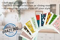 Vista 3 de Crazy Dog T-Shirts Mama Bear - Toalla de té divertida y resistente para mamá