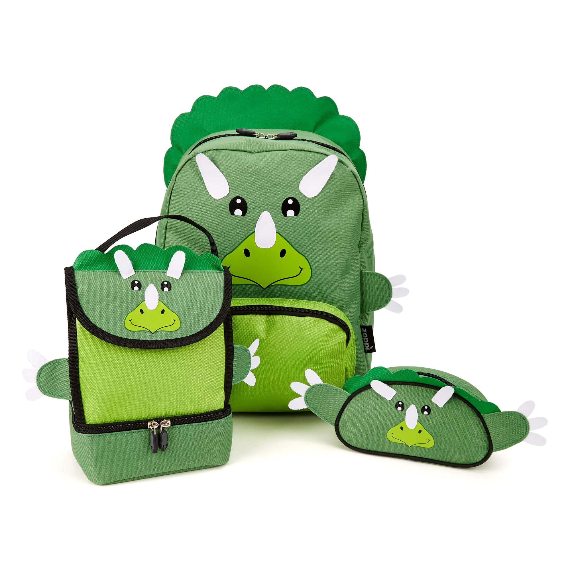Zappi Baby Animal Backpack (Set) - Triceratops