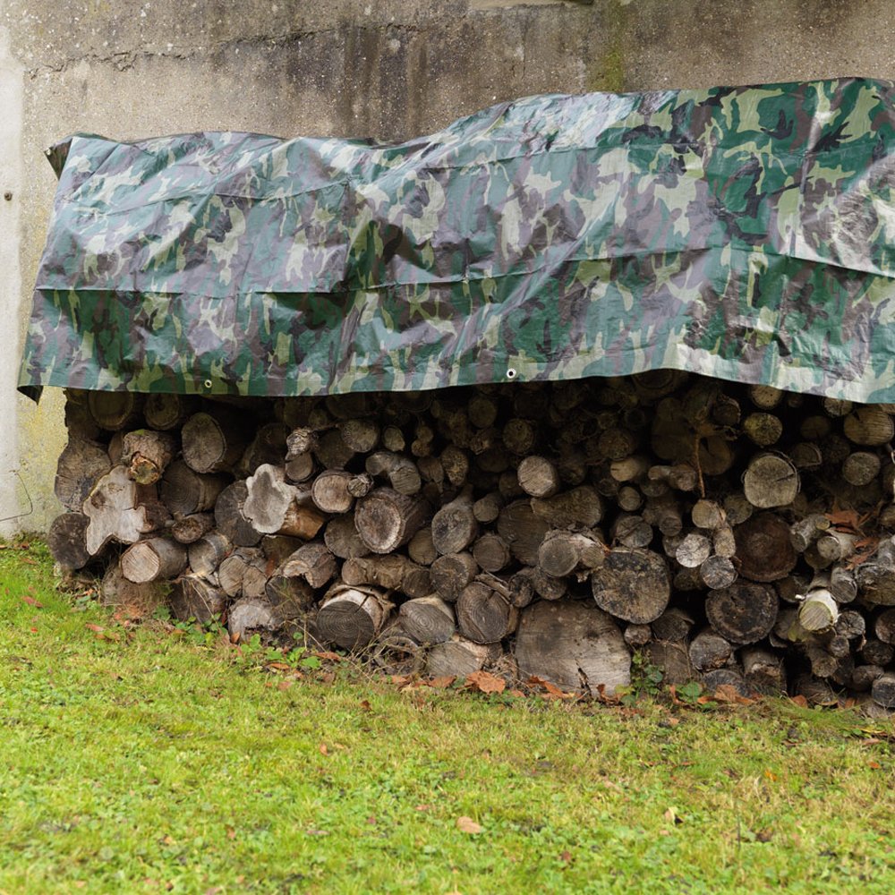 Teloni di protezione Camouflage 130 gr/m² 1,8 x 3 m