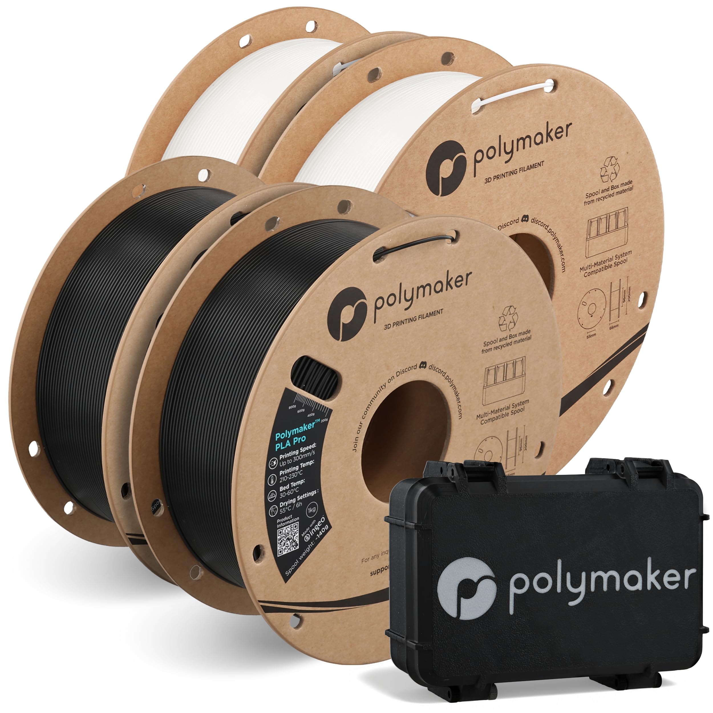 Polymaker PLA Pro Filament - Durable 3D Printing -9