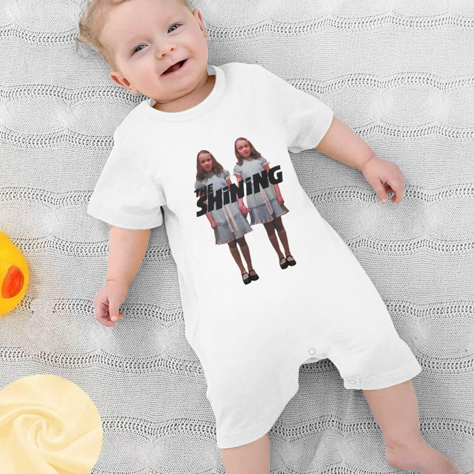 Amazon.co.jp: シャイニング The Shining ホラー映画 ベビー服 半袖 綿