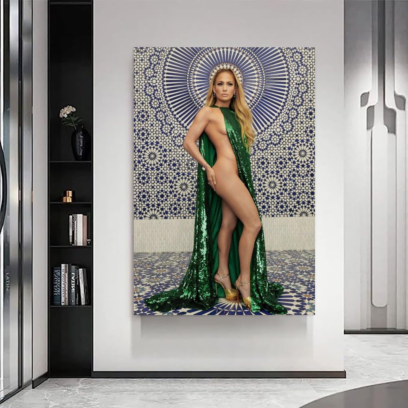 Amazon.com: ORtte Jennifer Lopez Sexy Hot Poster Decorative Painting Canvas  Wall Art Living Rooms Bedroom Painting 08x12inch(20x30cm): Posters & Prints