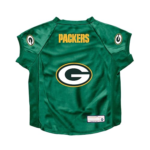 Littlearth Green Bay Packers NFL - Camisetas elásticas para Perros Grandes