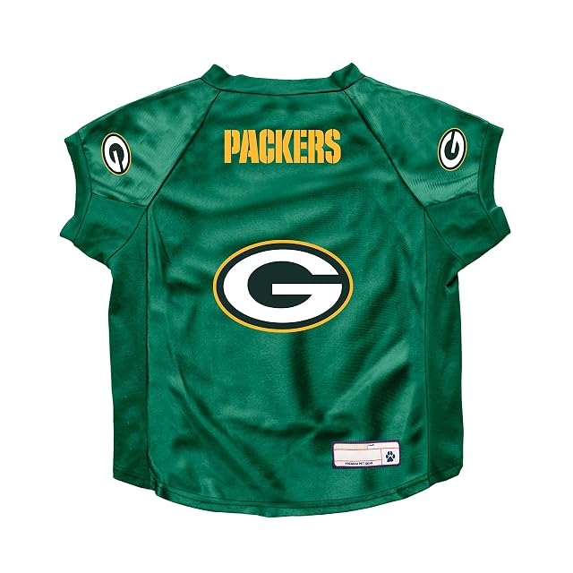 Littlearth Green Bay Packers NFL - Camisetas elásticas para Perros Grandes