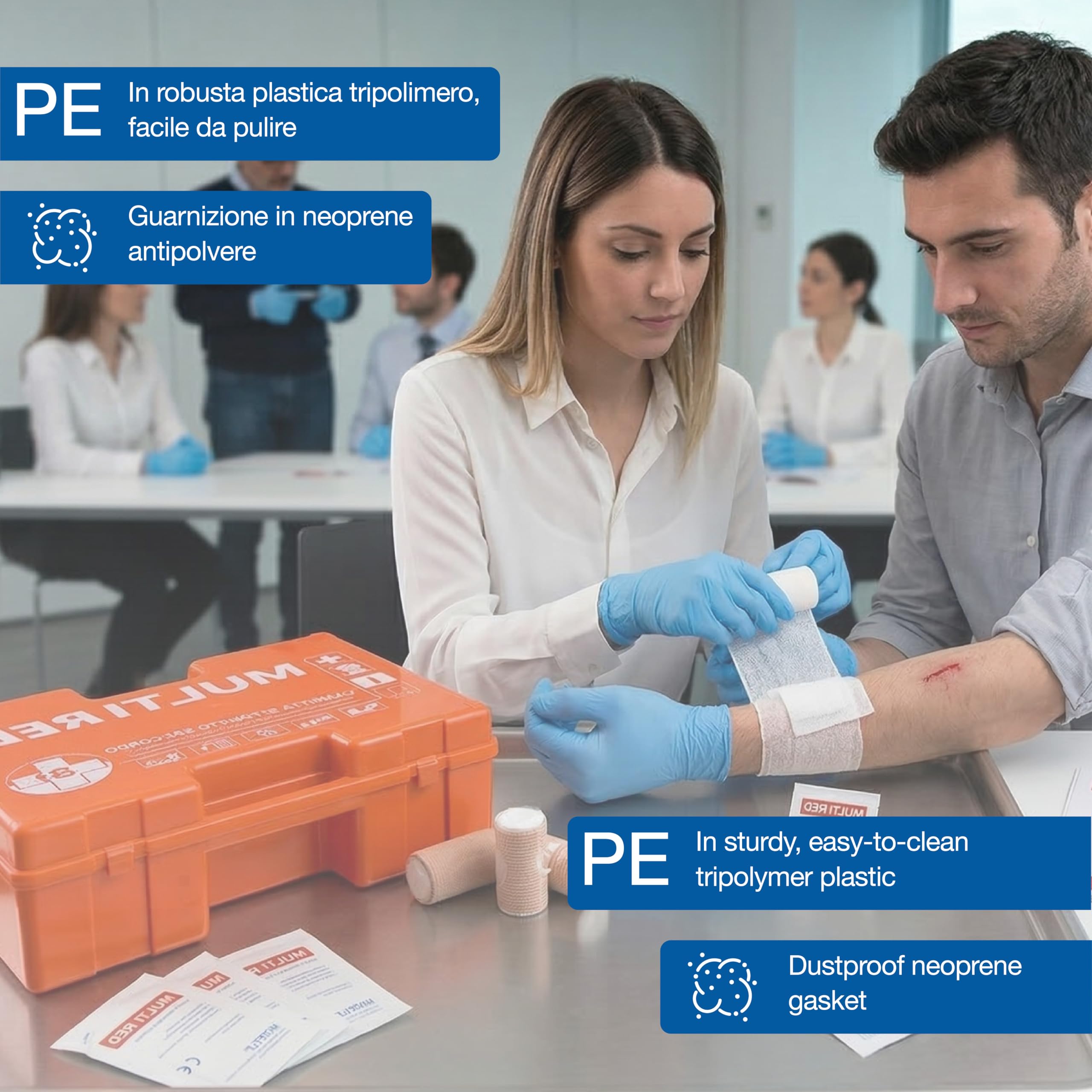 PVS - Kit it grande multired in valigetta di plastica 3, 34193