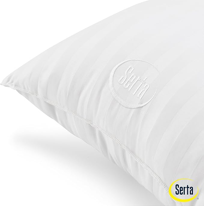 Set 2 Almohadas Alternativa a Plumas Tamaño King Soportes Medios miniatura 9