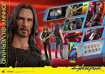 ホットトイズ　サイバーパンク2077 ジョニー・シルヴァーハンド Amazon.co.jp: Video Game Masterpiece Cyberpunk 2077 Johnny