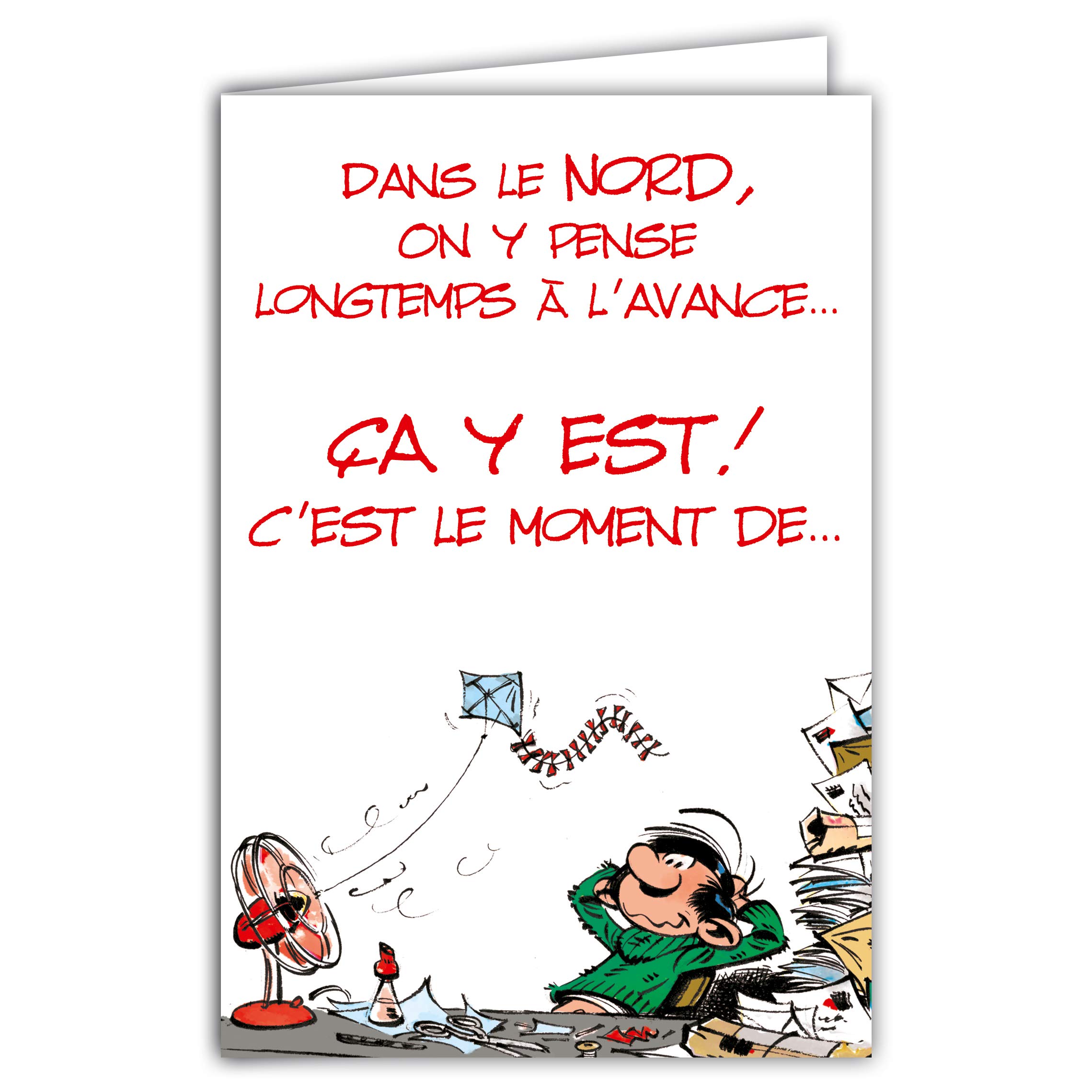 Afie Regional Map 59 NORD Gaston Lagaffe Excellent Birthday; Kite; Office; Cows; Seagull; Country;
