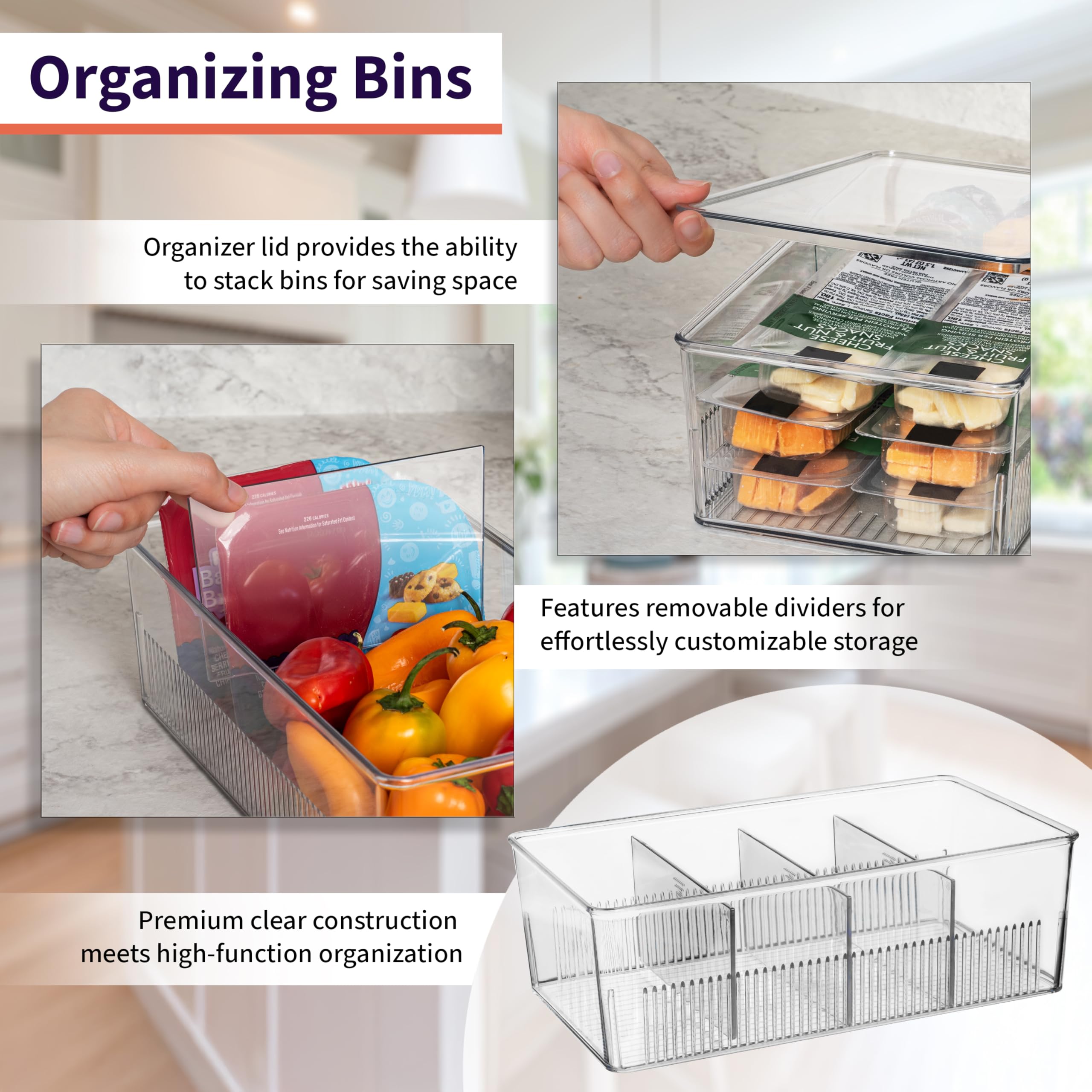 Contenitori Organizer Per Dispensa in Tavola e Cucina