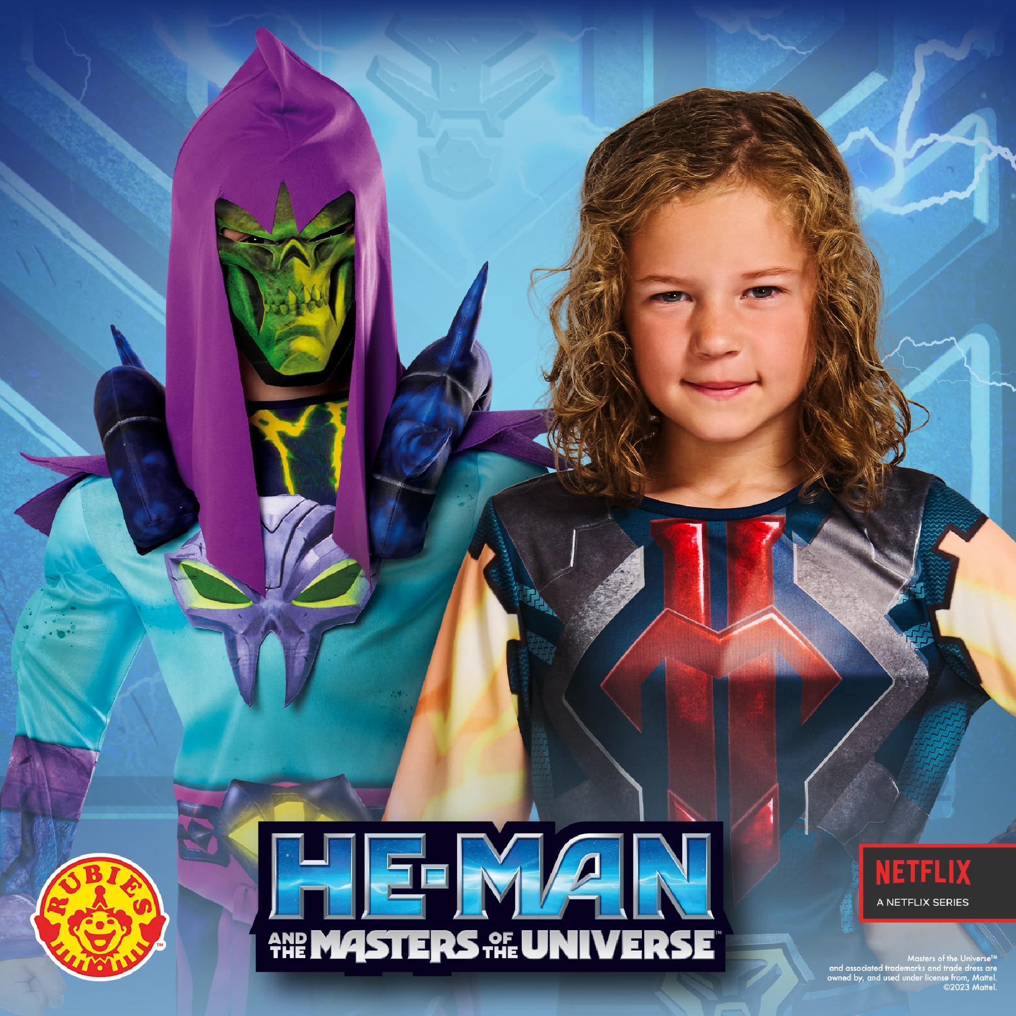 Rubie's Fantazyjna sukienka dla dzieci Uniseks - dzieci He-man Skeletor Child Costume