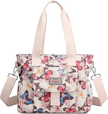 Handbag Womens Shoulder Bags Casual Large Crossbody Bag Ladies Beautiful Pattern Waterproof Hand Bag for Work Travel Shopping