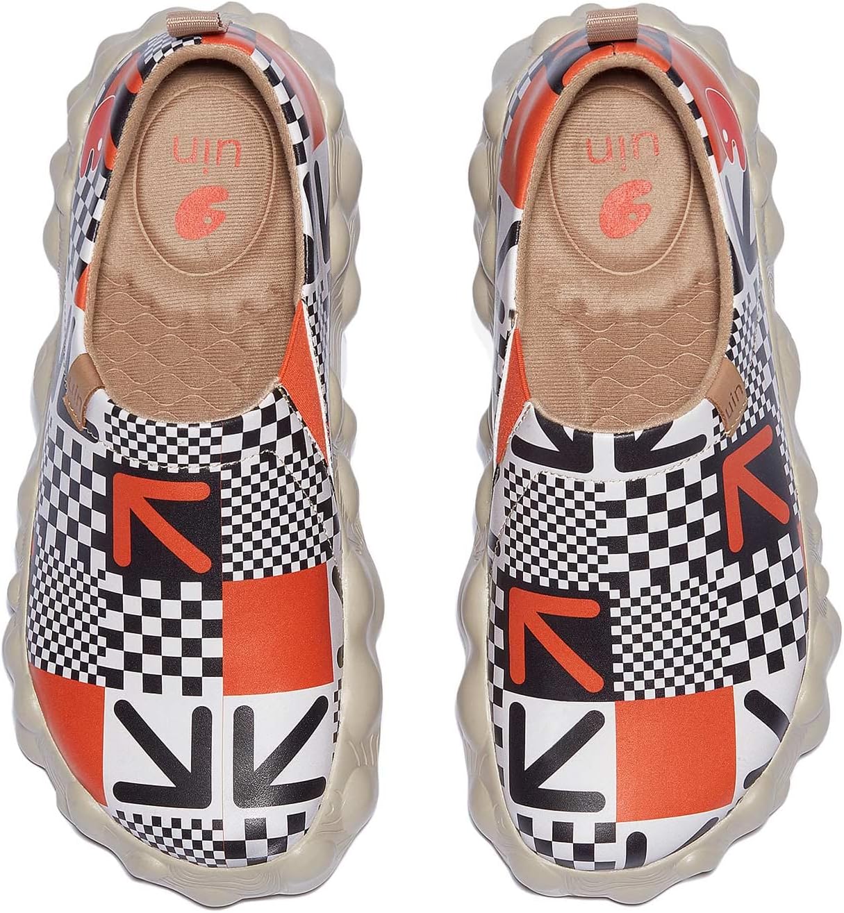 UIN Women's Art Travel Walking Shoes Slip On Casual Lightweight Wide Toe Fashion Sneaker Toledo Ⅸ - Image 2