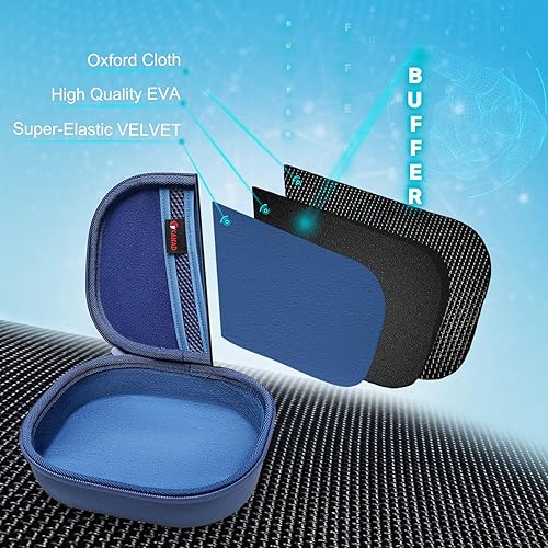 Miniatura 38 de XANAD Funda rígida para auriculares inalámbricos Bose QuietComfort, QC Ultra, QC 45, QC 35, QC45 SE, QC SE con cancelación de ruido, Soundcore H30i