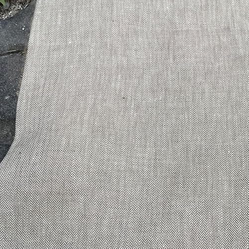 Miniatura 2 de Tela de lino beige HBT Chambray  Tela de cambray de sarga de espiga - Material duradero para manualidades y prendas de vestir