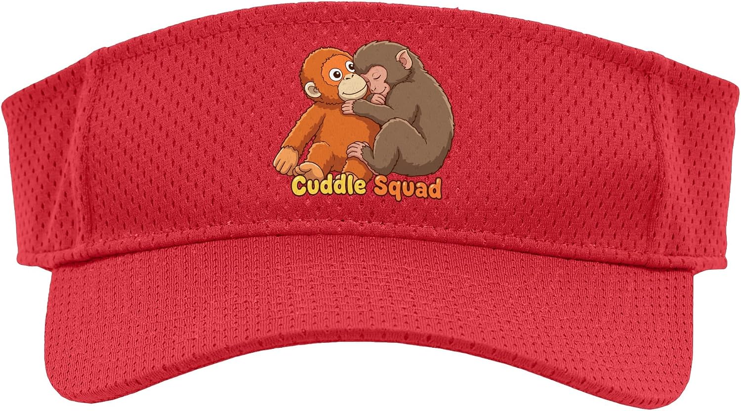 Funny Cuddle Squad Panchi Kun Viral Video Baby Monkey Punch Sport Sun Visor