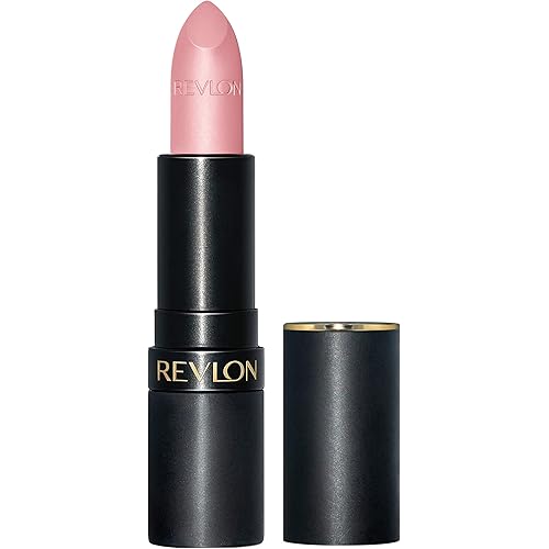 Revlon Lipstick, Super Lustrous The Luscious Mattes Lip Stick, High Impact with Moisturizing Velvety Formula, Matte Finish, 015 Make it Pink, 0.74 Oz