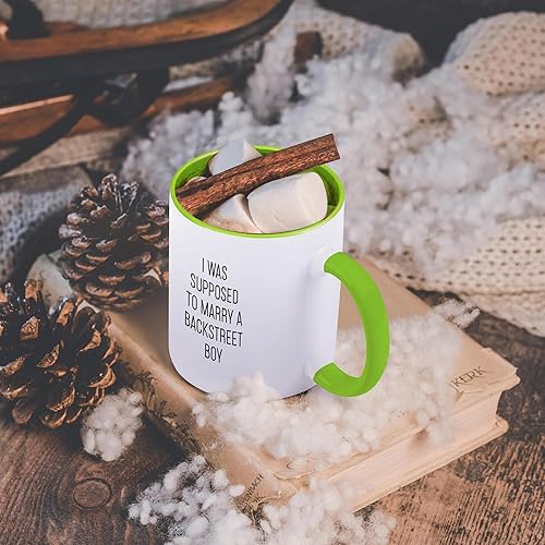 Vista 19 de 3dRose Taza, 15oz, Azul/Blanco