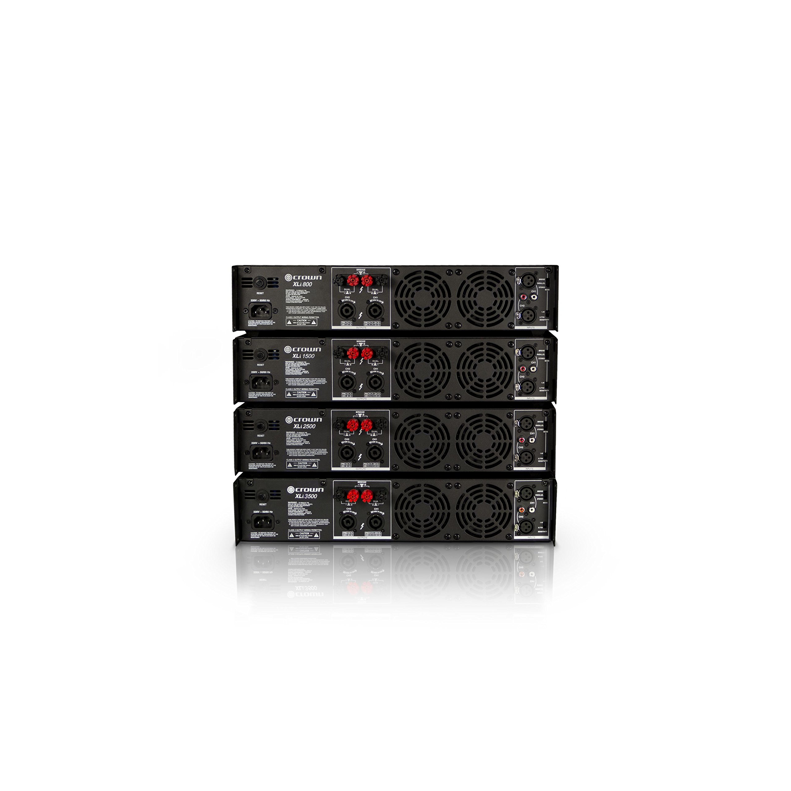 Crown XLI2500 – xli-2500 phase Puissance 500 W à 8 ohms