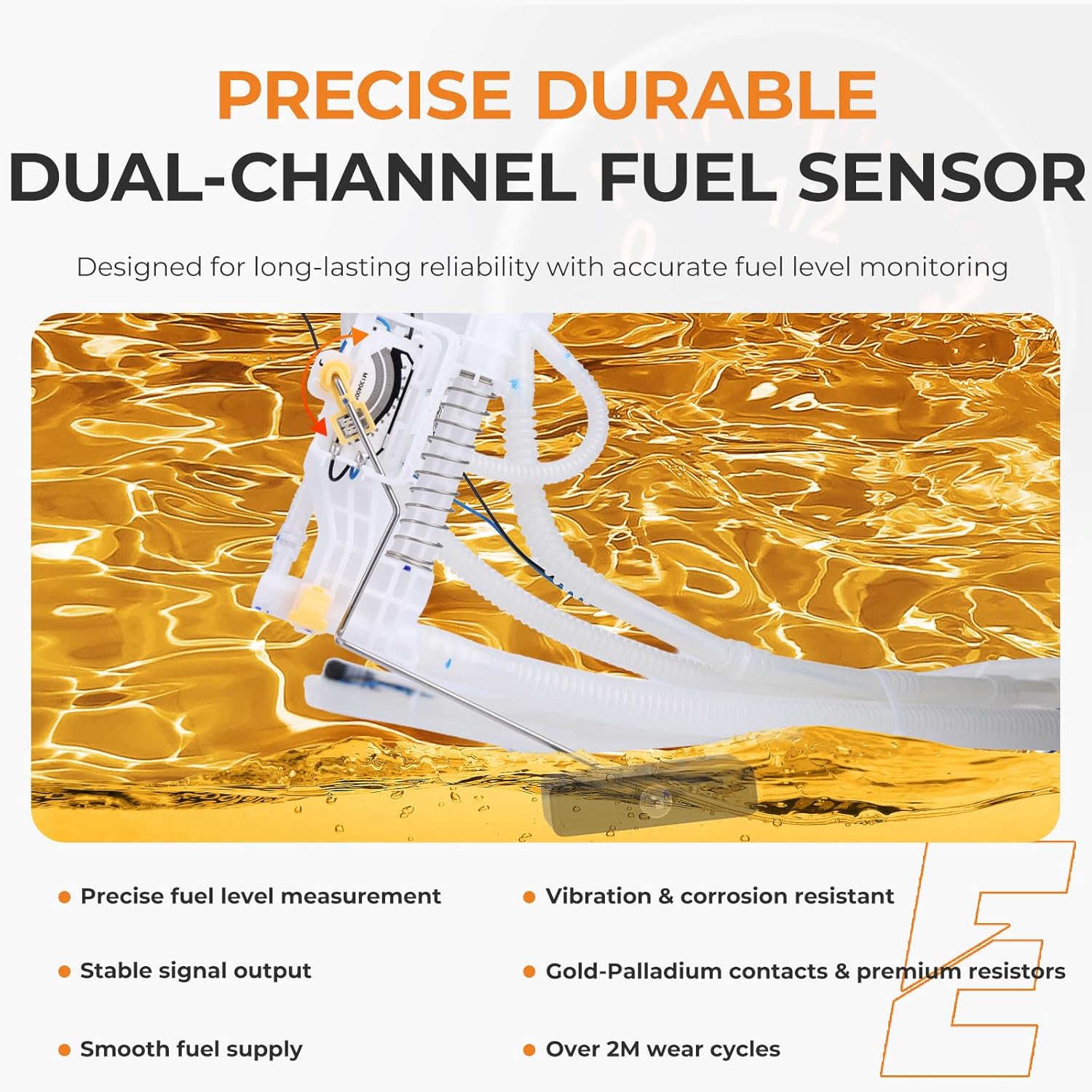 Autoexact Fuel Pump Assembly E7264A Replacement Fuel Sending Unit Compatible with Chrysler 300 Dodge Charger Challenger Magnum 2005-2021 2.7L 3.5L 3.6L 5.7L 6.1L 6.4L OE# P76662R SP7050M 5136023AE