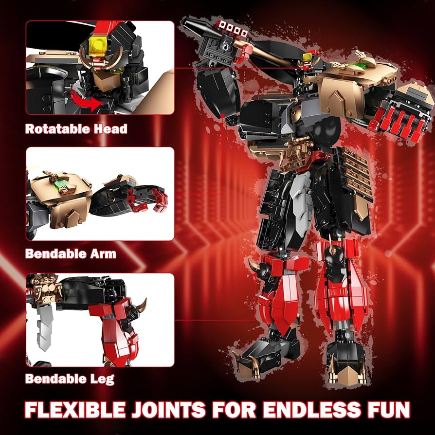 Amazon.com: JMBricklayer Mech Sets Robot Building Blocks for