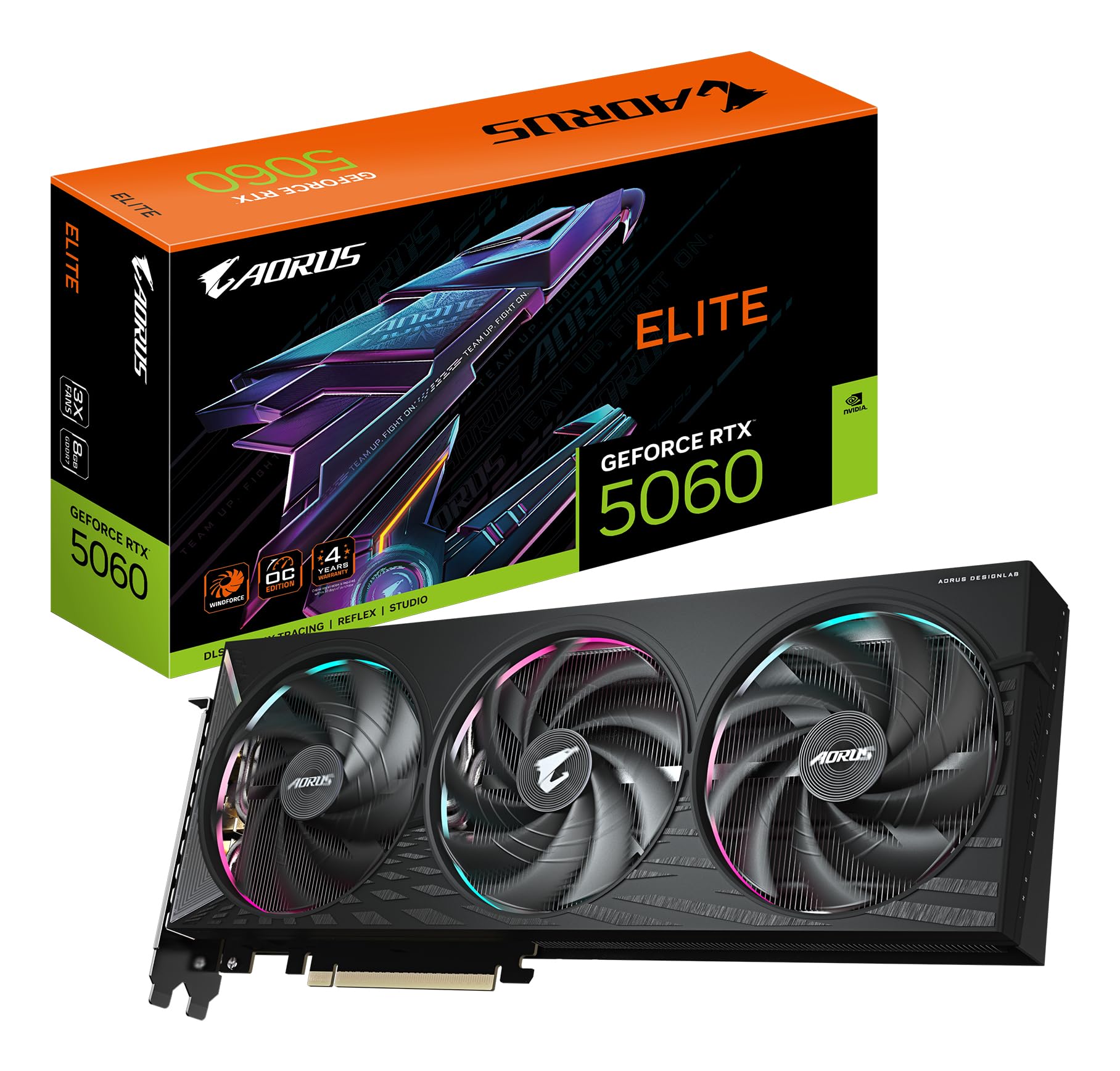 グラフィックボード・グラボ・ビデオカード GIGABYTE AORUS GeForce RTX5060 8GB Amazon.com: Gigabyte Aorus GeForce RTX 5060 Elite 8G Graphics Card