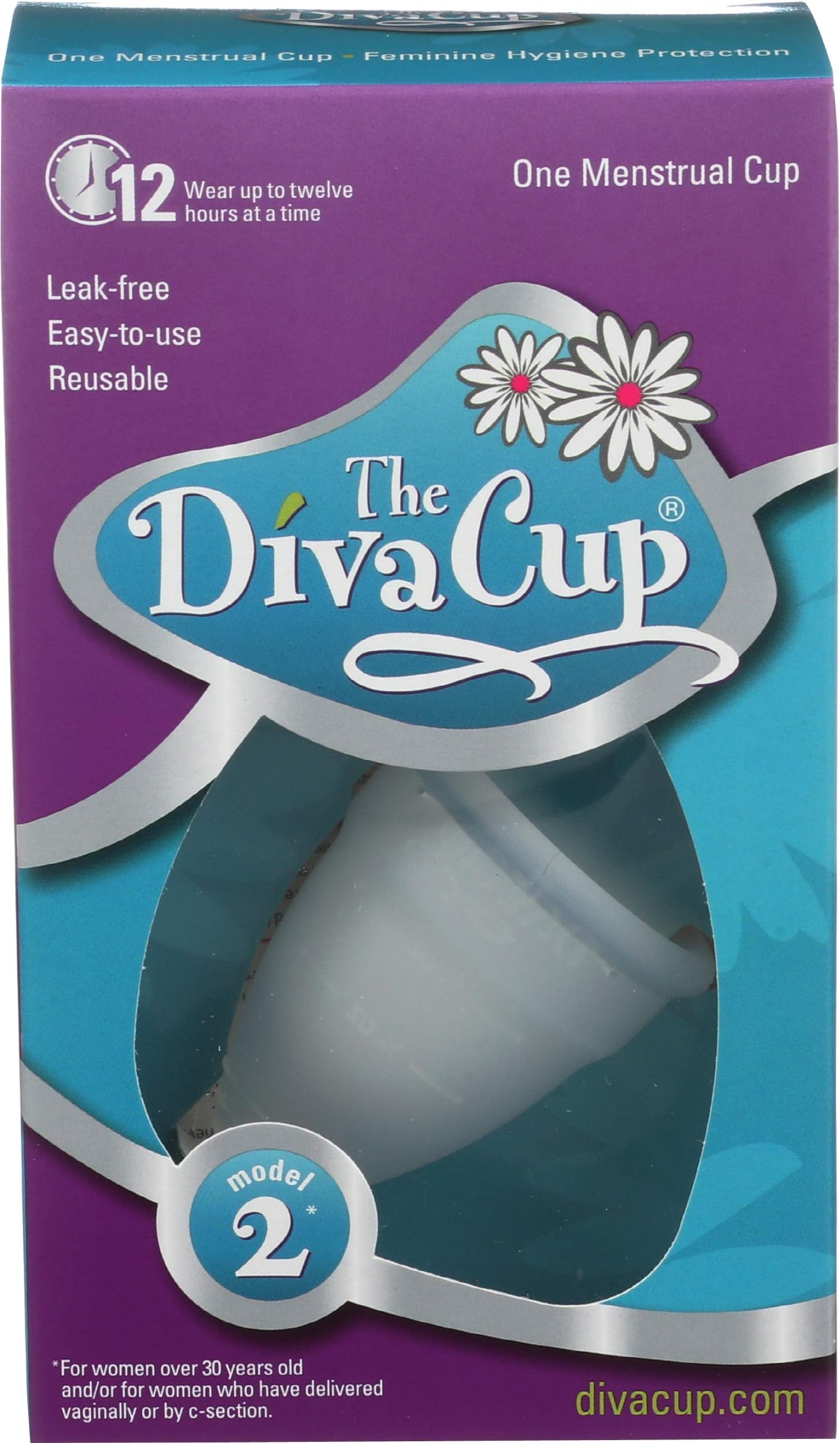 Divacup, Model 1 Before Childbirth, 1 Count