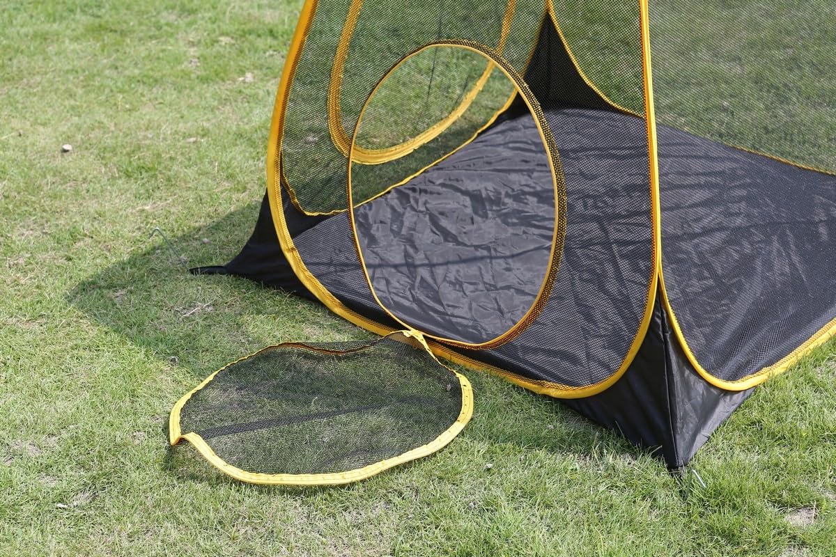 3-in-1 Outdoor-Katzenhaus, Zelt mit Tunneln für Katzen und Außenbereich, tragbarer Haustier-Laufstall für Kaninchen, Frettchen, Welpen und Kleintiere (3-in-1)