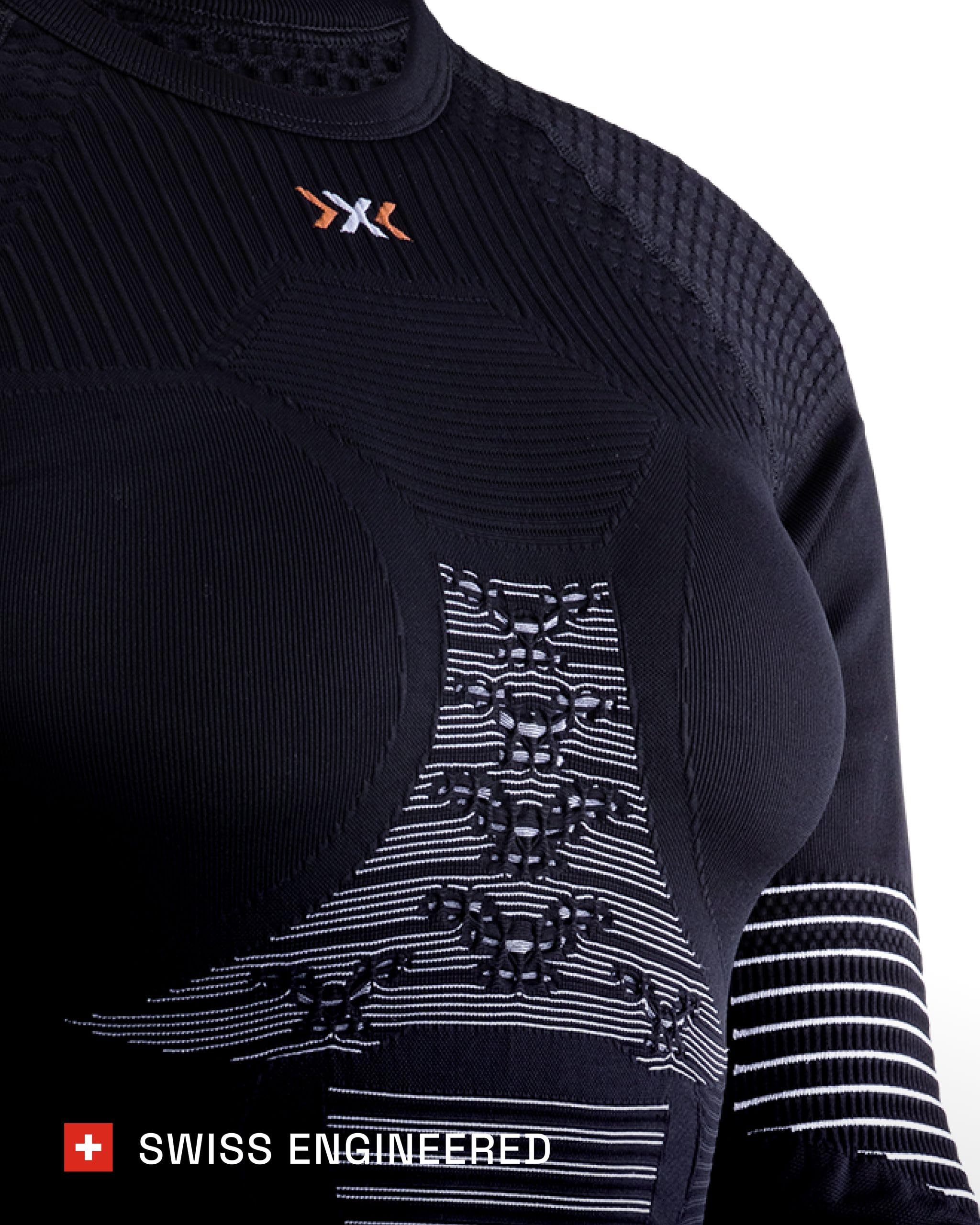X-Bionic Energizer 4.0 Shirt Round Neck Long Sleeves Women Maillot de Compression Femme (Lot de 1)