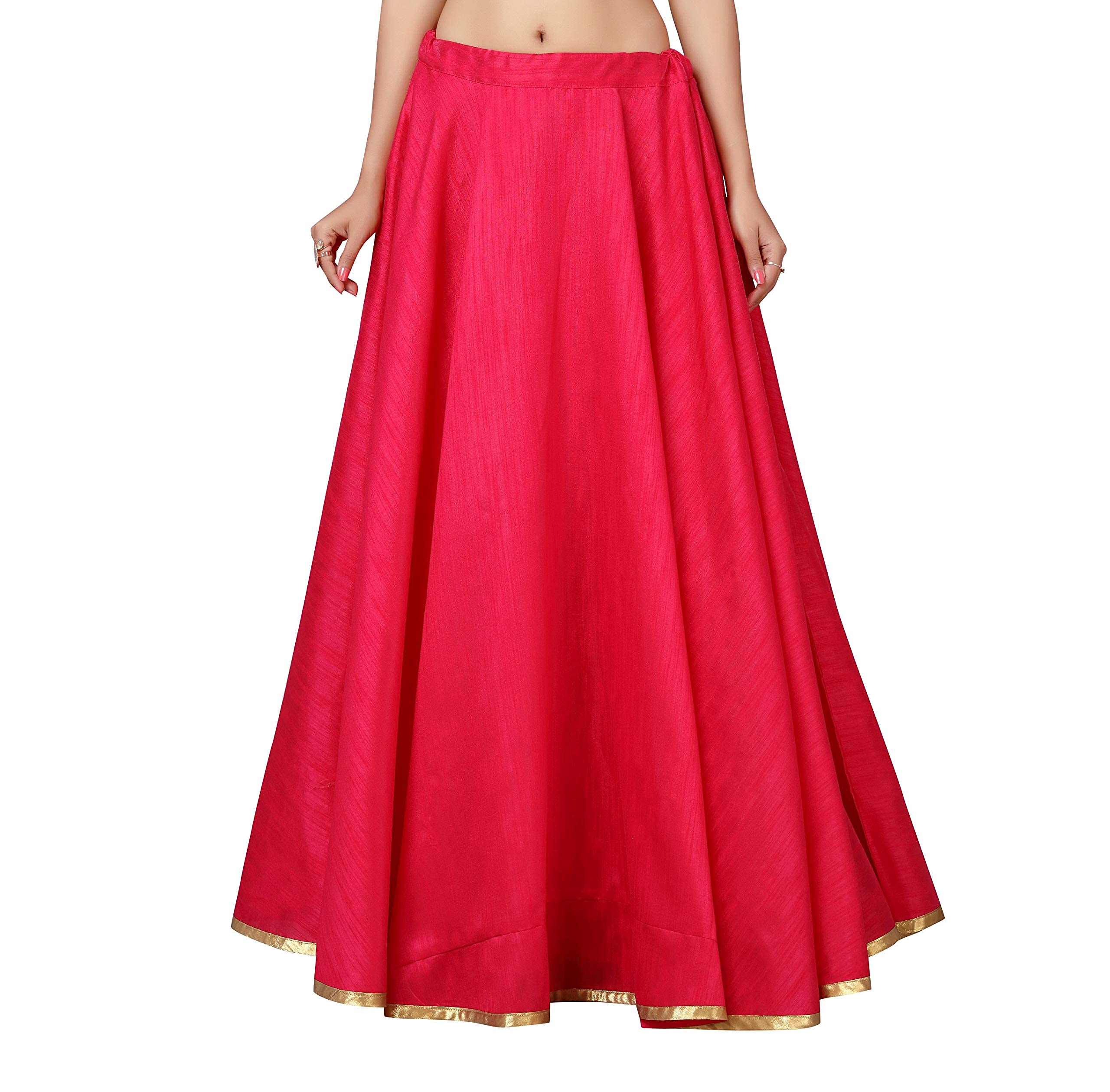 Women's Polyester Maxi Skirt