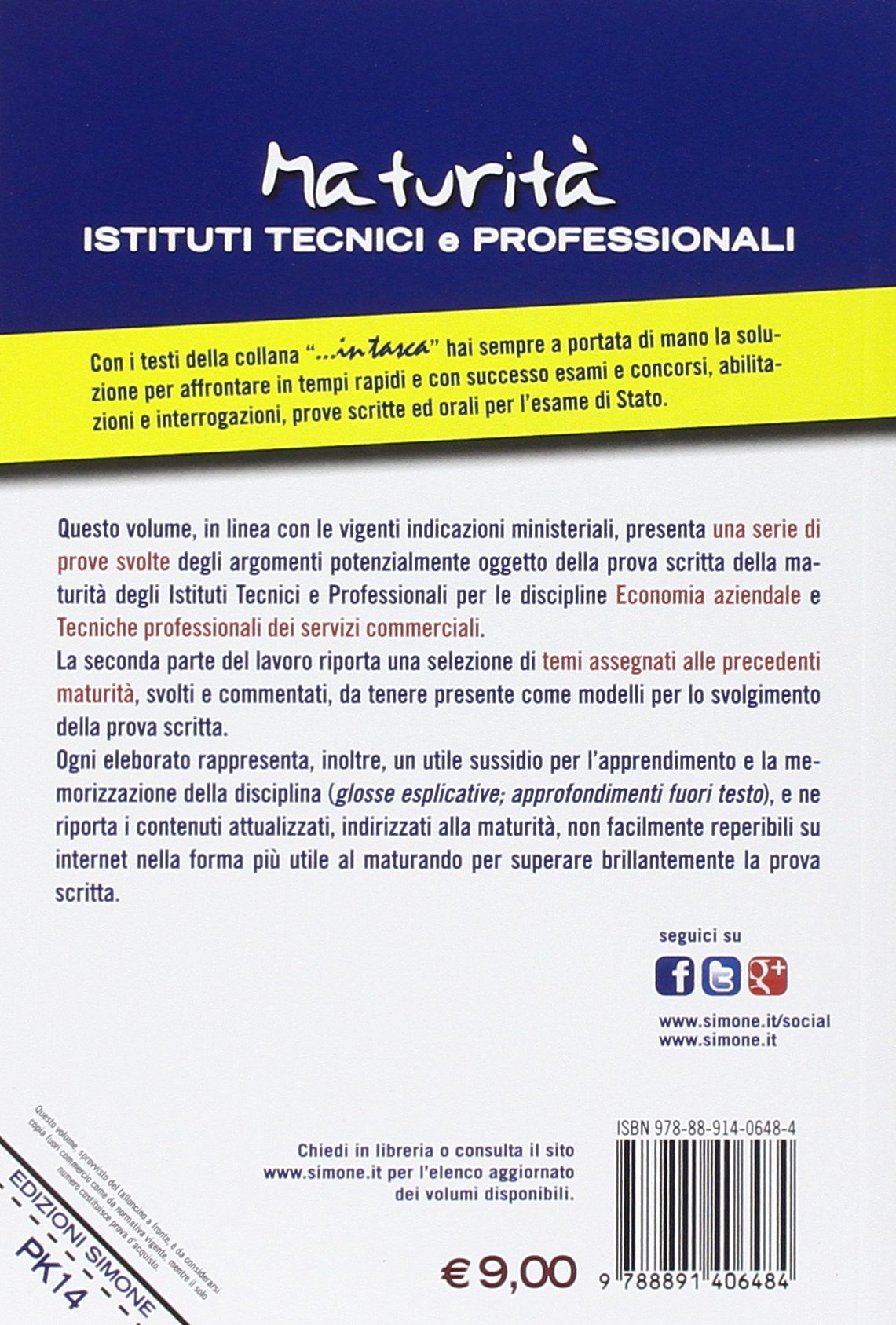Maturità istituti tecnici e professionali. La prova scritta di economia aziendale