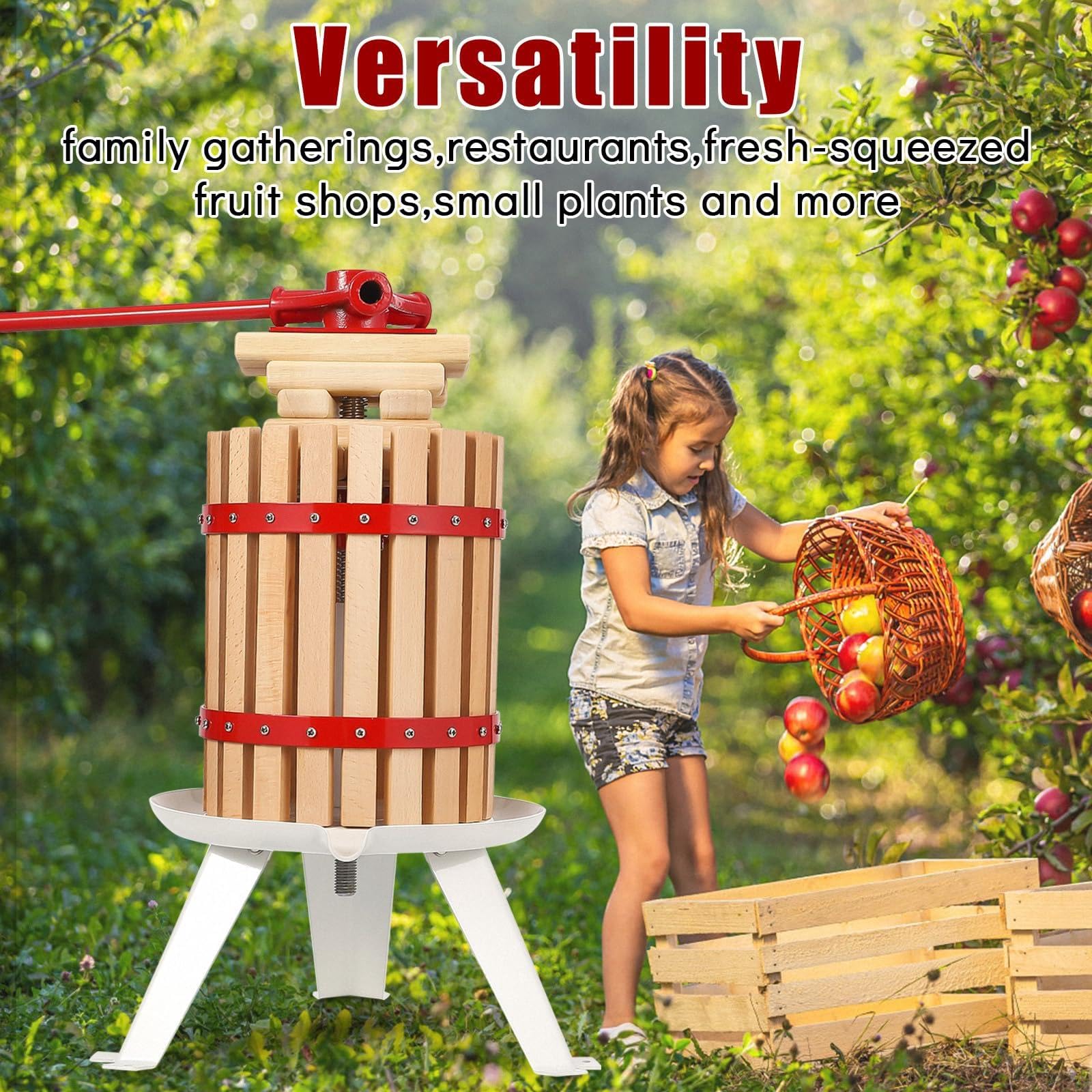 Garvee Torchio Manuale per Vino e Frutta 6 l (1,6 Gal)