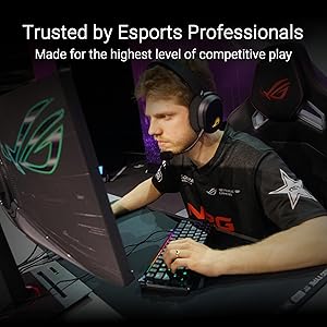 ASUS ROG Falchion Ace HFX Hall Effect Gaming Keyboard 65% TKL, Dual USB-C, Magnetic Switches, Rapid Trigger, Speed Tap, 8000 Hz Polling, Touch Panel, Portable, Protective Cover, PBT Keycaps - Black