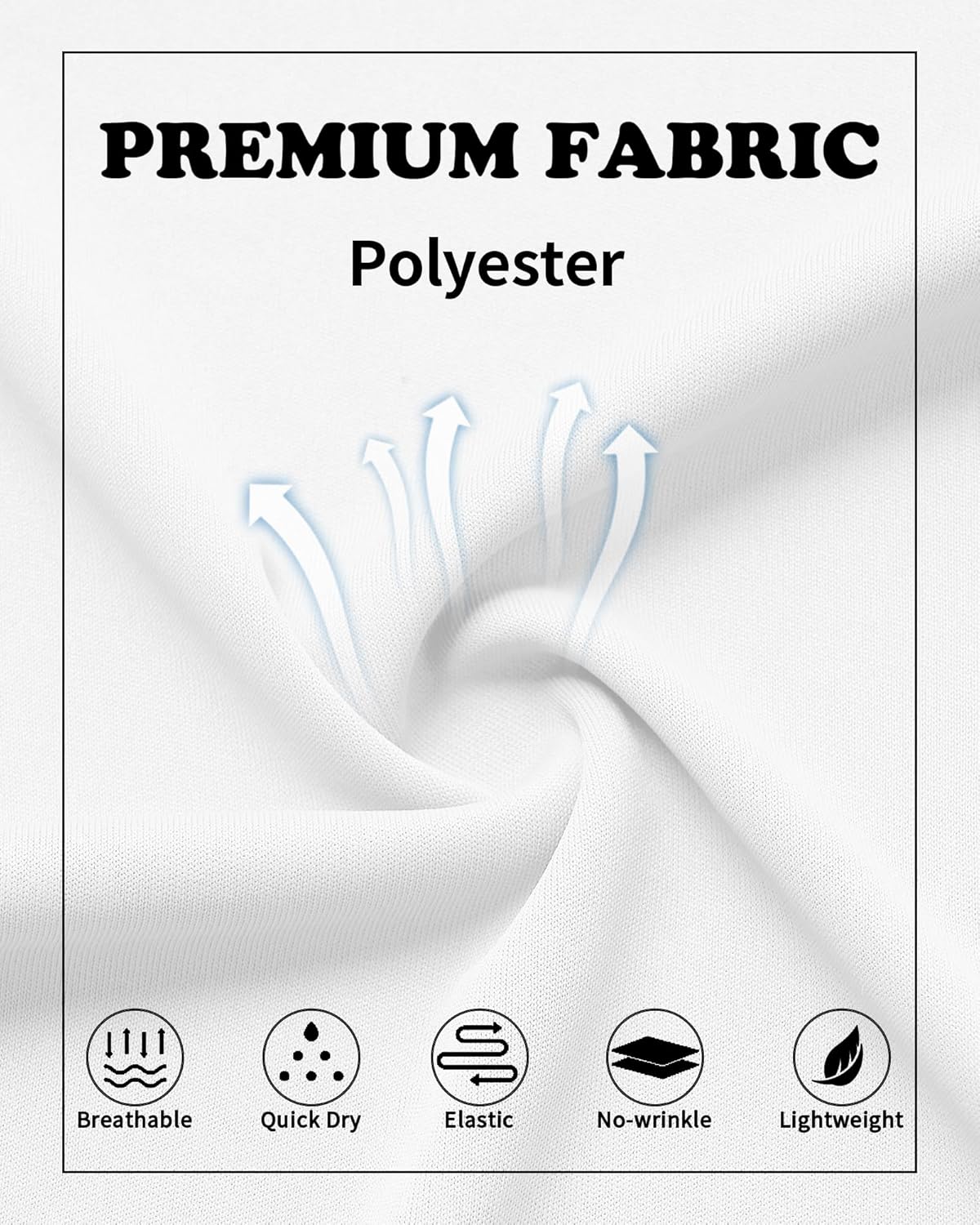 QBK Boys' Performance Polo Kids Collared Golf Shirts Long Sleeve School Uniform for 4T-16Y - Image 5