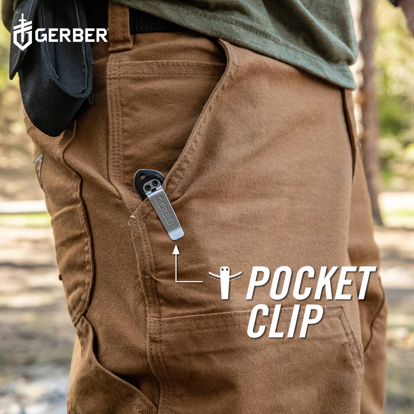 Gerber Affinity 30-001869 Scyzoryk z klipsem do paska, długość ostrza: 9,4 cm, miedź/stal D2, brązowo-czarny