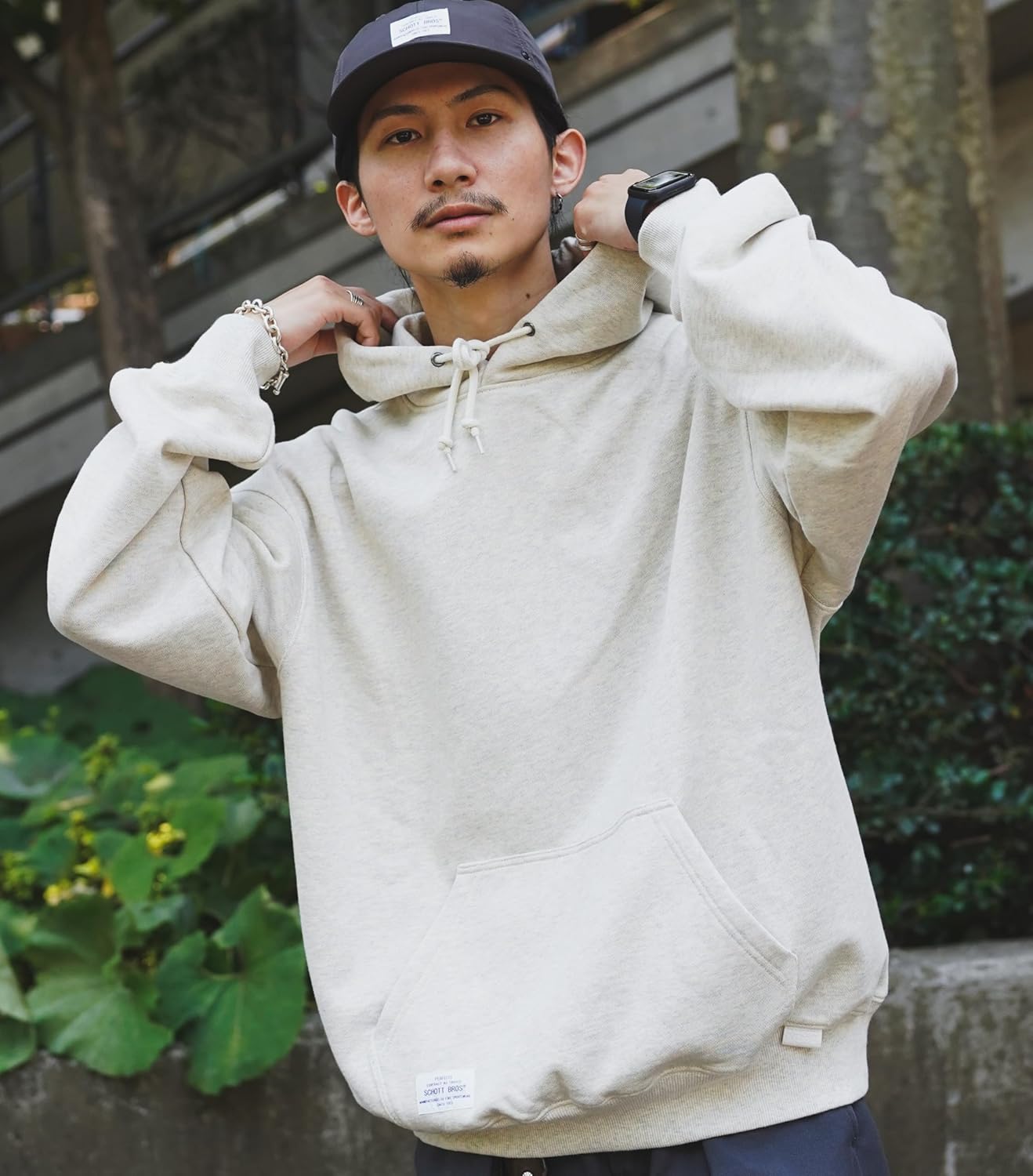 Schott】【ショット】 WEB LIMITED BLANK HOODED SWEAT 無地 パーカー 