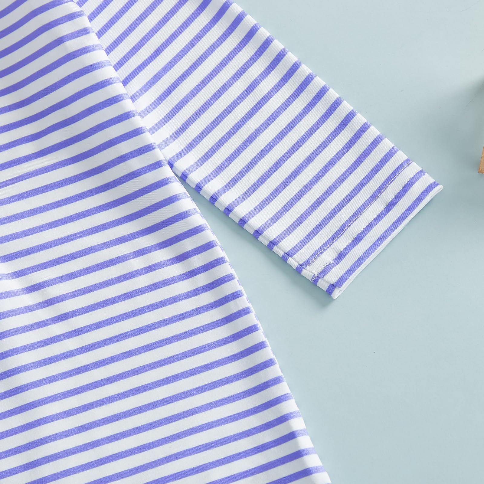 Costume da bagno per neonata, costume da bagno con cappello, 2 pezzi a maniche lunghe con cerniera