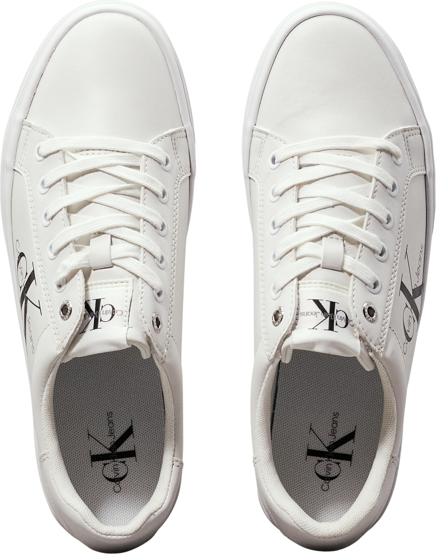 Calvin Klein Damen Vulcanized Sneaker Flatform Laceup Plateau