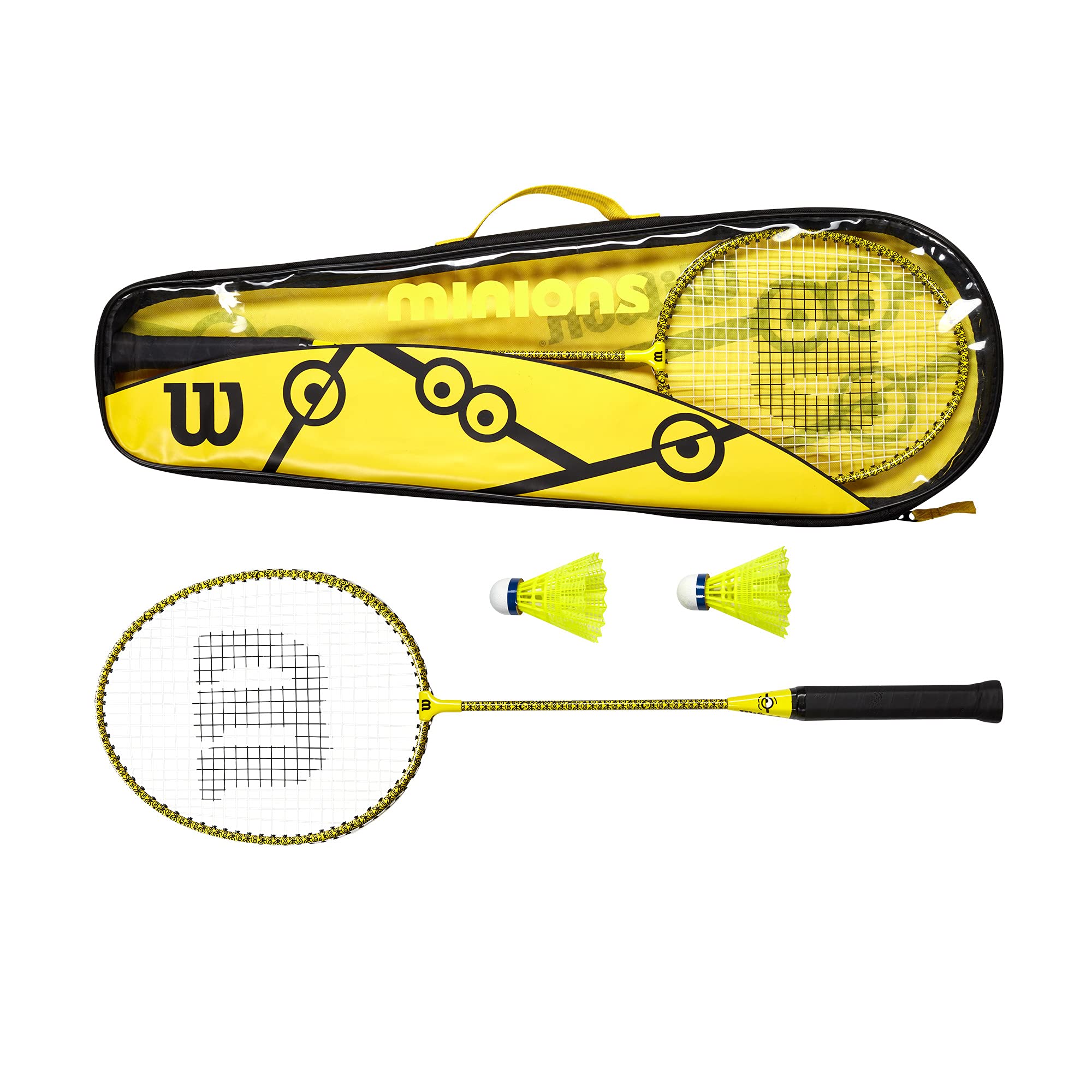 Amazon | Wilson(ウイルソン) バドミントン ラケット セット MINIONS